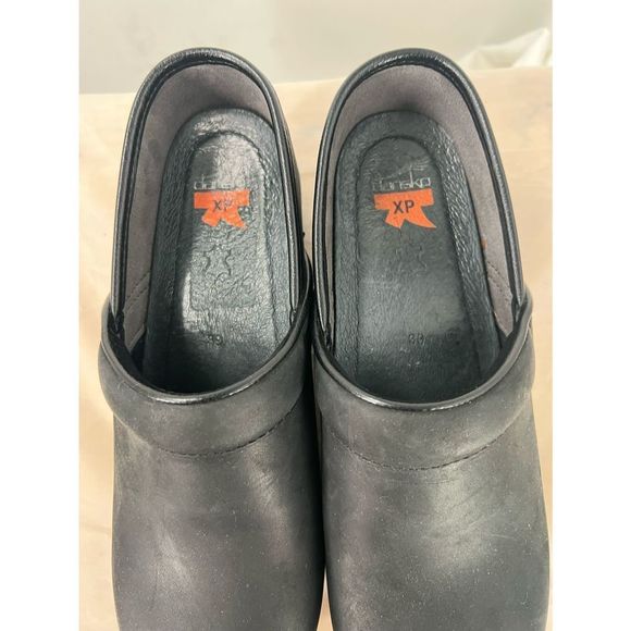 Dansko Women XP 2.0 Black Nubuck Clogs Size 39 EU 8 US - Picture 6 of 6